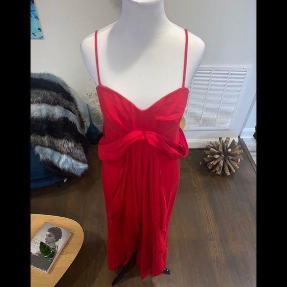 Carolina Herrera Spaghetti Strap Dress - Picture 5 of 6